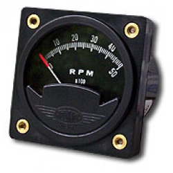 WESTACH 2-1/4" SQUARE TACHOMETER 3500 RPM 2AT3-2 NON TSO