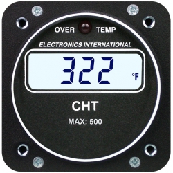 EI C-1P PRIMARY CHT ONE CHANNEL GAUGE 2-1/4" TSO