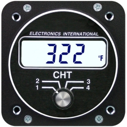 EI C-4 CHT FOUR CHANNEL GAUGE 2-1/4" TSO