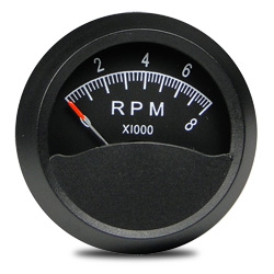 SWIFT 2" ROUND TACHOMETER 0-8000 RPM CDI AND 