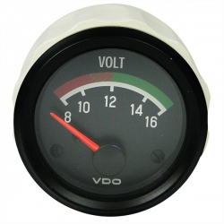 2-1/4" 12 VDC VDO VOLTMETER