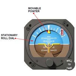 RC ALLEN 26AK-2 ELECTRIC ATT GYRO 0 DEGREE TILT TS