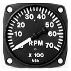 UMA 2-1/4" ELECTRIC TACHOMETER 0-7000 RPM FOR ROTAX DUCATI CDI from UMA Instruments Inc.