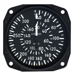 Falcon 3-1/8" Airspeed ASI316KN-3 from Wultrad, Inc.