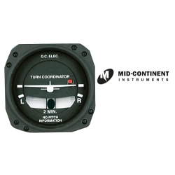 Turn Coordinator Lit Honeywell KAP140 Autopilot from Mid-Continent Instrument Co., Inc.