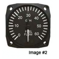 UMA 2-1/4. FUEL FLOW INDICATOR 0-20 GPH NON TSO from UMA Instruments Inc.