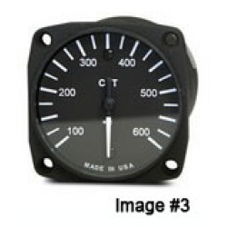 UMA 2-1/4 CHT GAUGE 100F - 300F 270 DEGREE NON TSO from UMA Instruments Inc.