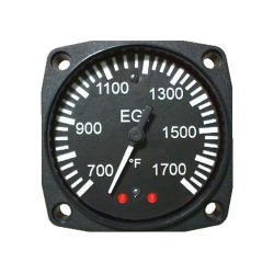 UMA 2-1/4 EGT GAUGE 700F - 1700F TYPE K 270 DEGREE NON TSO from UMA Instruments Inc.