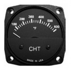 UMA 2-1/4 CHT GAUGE 100F - 600F TYPE J NON TSO from UMA Instruments Inc.