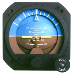 RC ALLEN 26EK-11 ELECTRIC ATT INDICATOR 0 DEGREE T