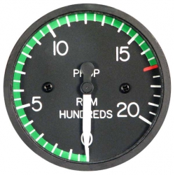 RC ALLEN 2" PROP TACHOMETER RCA40A-06