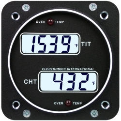 EI TC-1PT PRIMARY TWIN ENGINE TIT CHT TWO CHANNEL 