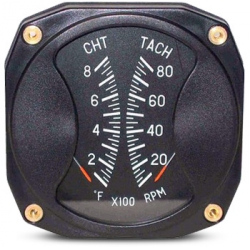 SWIFT 3-1/8" CHT/EGT 100-800F / 700-1700F
