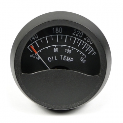 SWIFT 2" ROUND OIL TEMP GAUGE 120-300F / 50-150C