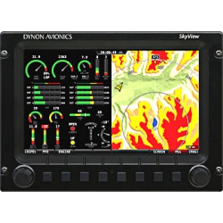 Dynon Skyview 7" Screen W/ Wire Harness from Dynon Avionics