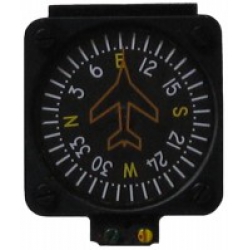 SKYSPORTS VERTICAL CARD COMPASS 12V LIT NORTH HEM