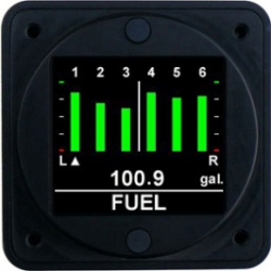 ASL FUEL LEVEL CESSNA PENNYCAP SIX TANK FL216