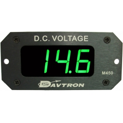 DAVTRON MODEL 450-GRN VOLTMETER GREEN LED