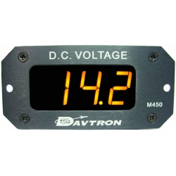 DAVTRON MODEL 450A VOLTMETER AMBER LED WITH REMOTE