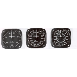 UMA 3-1/8 Airspeed Indicator 40-180 Knots from UMA Instruments Inc.