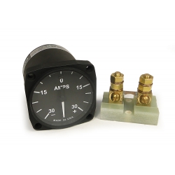 UMA 2-1/4 AMP GAUGE -30/0/+30 270 DEGREE W/ SHUNT  from UMA Instruments Inc.