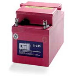 Gill Battery G-245 with acid from Gill Teledyne Battery Products