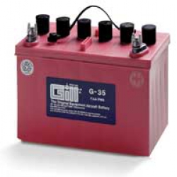 Gill Battery G-35 with acid from Gill Teledyne Battery Products