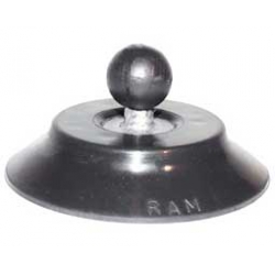 RAM BASE SUC 4" DIA 1" BALL