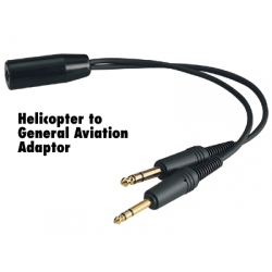 AVCOMM HELICOPTER TO DUAL GA ADAPTER