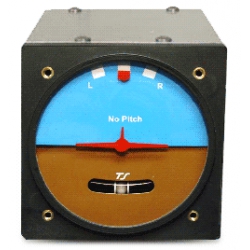 TRUTRAK P TURN & BANK 2-1/4 WITH CONNECTOR