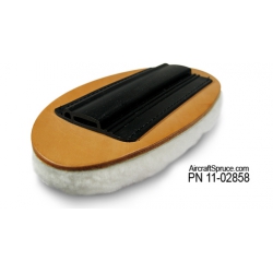 HEADSET CUSHION LEATHER & WOOL