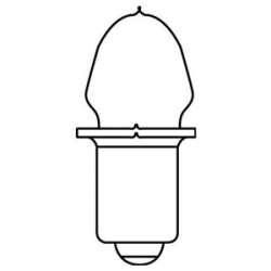 GE BULB GE-PR2 2.38V .50A from General Electric