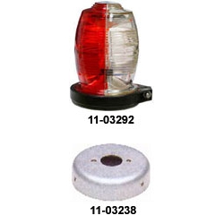 Whelen 70509-02 Beacon 14V red/white lens from Whelen Engineering, Inc.