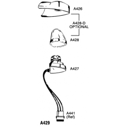 WHELEN A426 LENS RETAINER