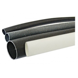 HEAT SHRINK TUBE 1/4 WHITE 2:1 RATIO 4