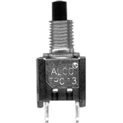 TE ALCOSWITCH TPC13C0 SPST PUSH BUTTON