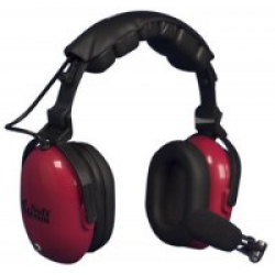 SOFTCOMM C-45-10A CHILDS HEADSET RED WITH AUDIO