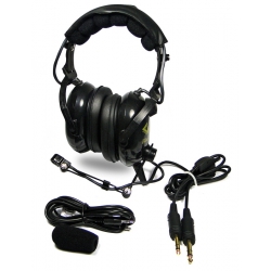 SOFTCOMM C-45-10A CHILDS HEADSET BLACK WITH AUDIO