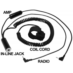 COMTRONICS DYNAMIC INTERFACE CABLE FOR ICOM A6 A14