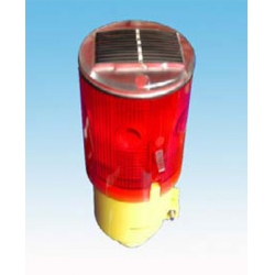 SOLAR LED BEACON RED VRH-4704 CONSTANT MODE