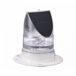 12 LED Solar Aviation Light White