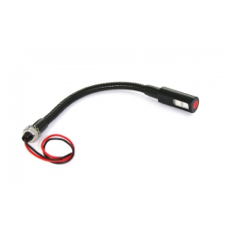 Britta 120MM Mini Gooseneck Lamp 24V Red