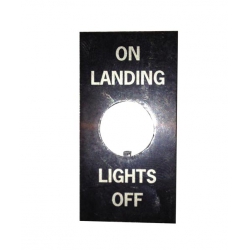 Switch Plate For Land Light Kt