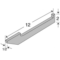 BUCKING BAR 2-1/4 LBS TP646