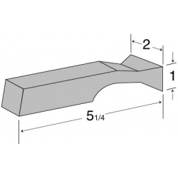 BUCKING BAR 1-3/8 LB.