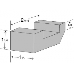 BUCKING BAR 1 LB. TP634