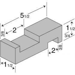 BUCKING BAR 2-3/8 LBS. TP-736