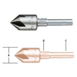 COUNTERSINK ROSE 5FLUTE 1/2