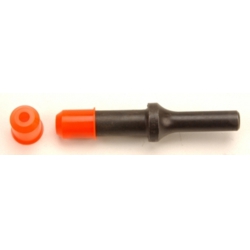 SNAP SOC RIVET SET CAPS 1/8" ORANGE (PK OF 10)