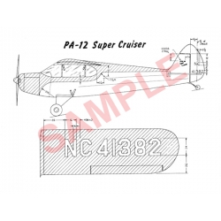 PIPER PA12 PAINT SCHEME